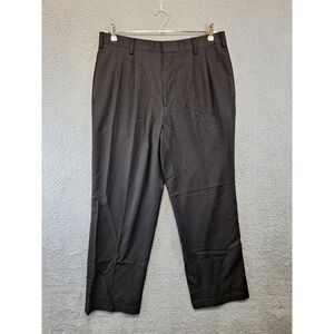 Merona Mens Pleated Dress Pants Size W36 L30 Business Casual Formal Straight Leg